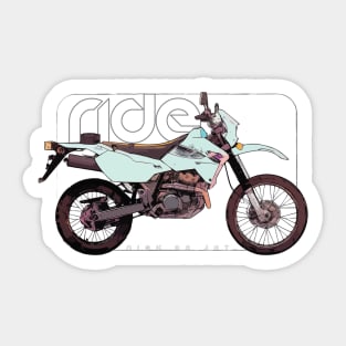 Ride suzuki dr-z400 cyber Sticker